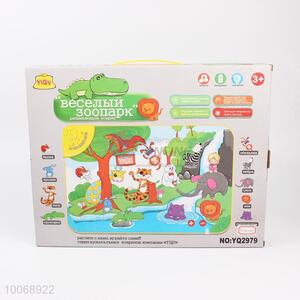 Cute musical baby blanket/educational toys