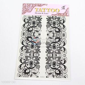 New Arrival Lace Stylish Elegant Series White&Black Lace Bracelets Body Art Stickers Temporary Tattoos Sticker