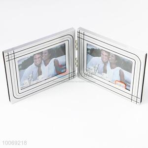 High quality double sided photo frame aluminum alloy photo frame