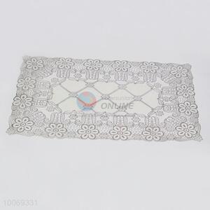 New Design Eco-friendly PVC Silver Color Dinner Placemat