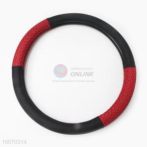 Red&Black PU <em>Car</em> <em>Steering</em> <em>Wheel</em> <em>Cover</em>