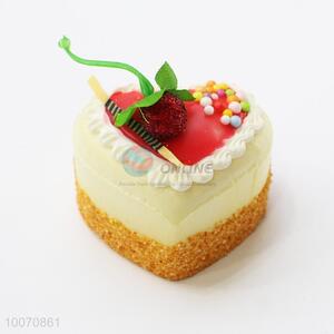 Cute Heart Shaped Cake Fridge Magnet