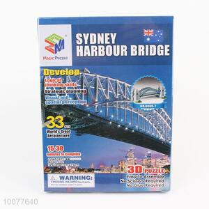 Famous Building Sydney Harbour Bridge 3D Puzzle