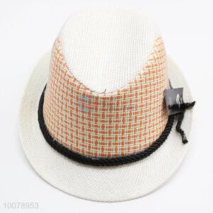 Brief Style Straw Panama Paper Sun Beach Cap