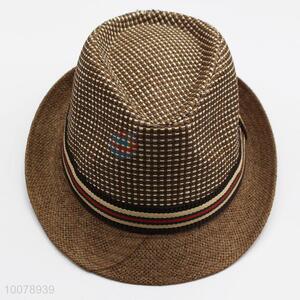 Fashion design panama paper straw hat beach hat