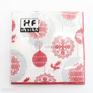 Red Paper-cuts Food-grade Printed Paper Napkins