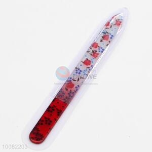 Fashionable Printing Glass Nail File