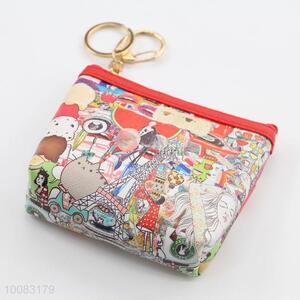 Utility PU leather clutch bag coin purse