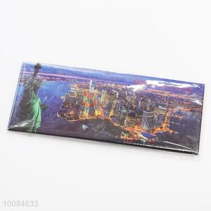 Top Selling Scenery Tinplate&Soft Magnetic Fridge Magnet