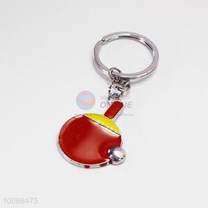 Table Tennis Bats Zine Alloy Metal Key Chain/Key Ring