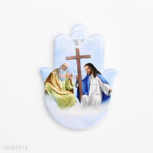 Jesus Hand Shaped Ceramic Fridge Magnet