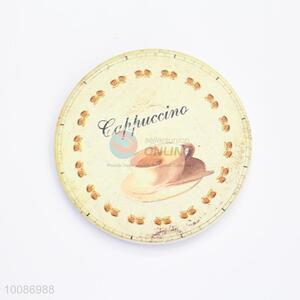 Cappuccino Round Cup Mat/Coaster