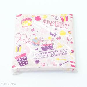 Disposable Birthday Party Paper Napkins