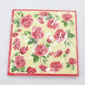 Virgin pulp paper napkin / printed paper napkin