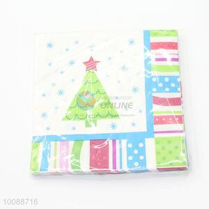 High quality printing paper napkin for christmas party