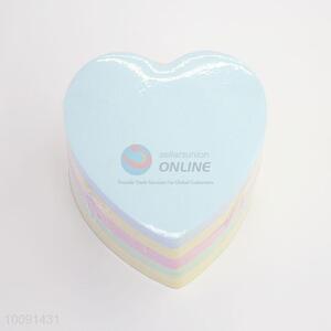 Best Selling Heart-shaped Multicolor School Office Self-adhesive Sticky Note Pad