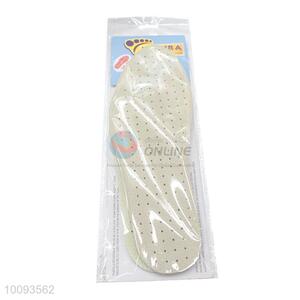 Wholesale natural PU anti-microbial insole shoe-pad foot pad sock lining