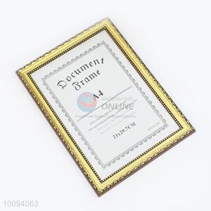 Golden Edge Photo/Certificate Frame