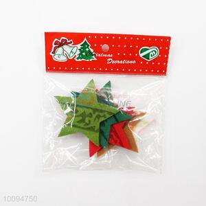 Christmas fashion colorful star felt crafts