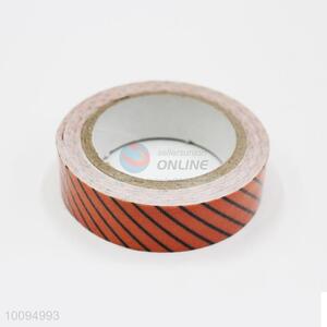 Streak Pattern Self Adhesive Cotton Trim Adhesive Tape