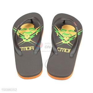 Low price wholesale man's slippers flip flops