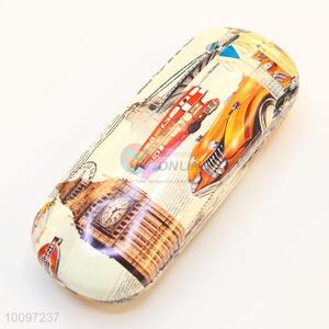 British style PU glasses box/eyeglasses case