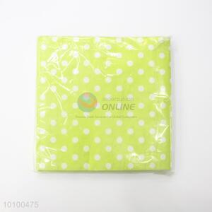 White dot printing paper handkerchief/facial tissue