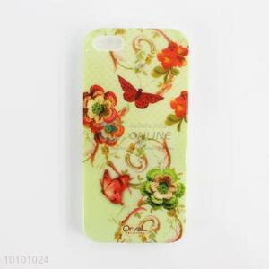 Flower&butterfly pattern phone shell/phone case