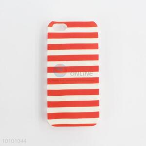 Red-white stripe pattern phone shell/phone case