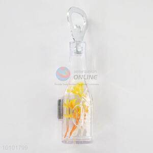 Latest design wine bottle shape bottle opener for wholesale