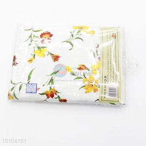 Flower Pattern Washing Machine Zippered Dust Cover Durable