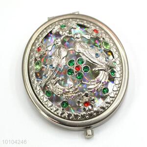 Hollowed-out Design Double-side Makeup Mirror/Pocket Mirror