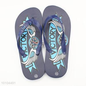 Comfortable men PE promotional flip flops