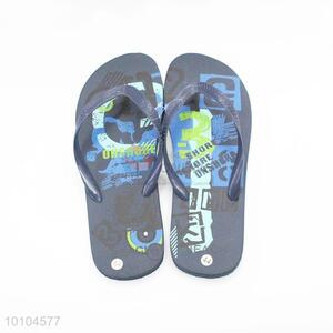 Hot sell printing eva beach slippers flip flops for men