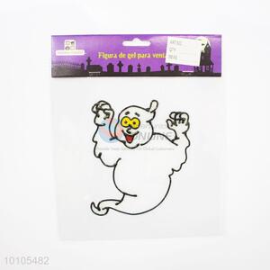 White Big Ghost Style Pvc Halloween Decoration