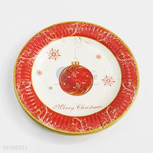 Round disposable party paper plates wholesale