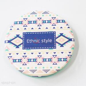 Hot Sale Ethnic Style Round Pocket Cosmetic Mirror