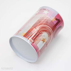 Wholesale creative zip-top can shape tinplate money bank saving box