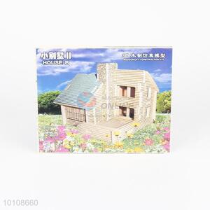 Popular Kids Gift House B Model 3D Wodden Puzzle