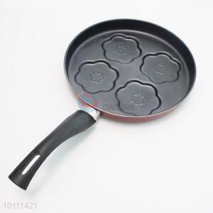 Four Flower Shape Non-sticky Frying Pan with Long Handle