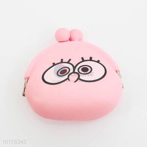 Pink Bird Silicone Coin Purse,Coin Holder,Coin Pouch