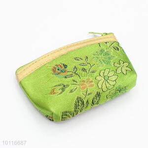 Top selling good quality floral coin purse/coin wallet