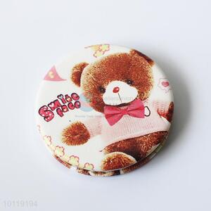 Lovely Bear Printed Round Makeup Mirror/Cosmetic Mirror for Girls