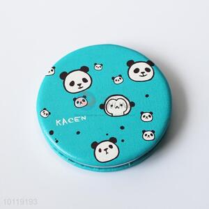 Cute Panda and Monkey Printed Round Makeup Mirror/Cosmetic Mirror for Girls