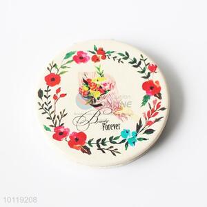 Flower Printed Round Makeup Mirror/Cosmetic Mirror for Girls