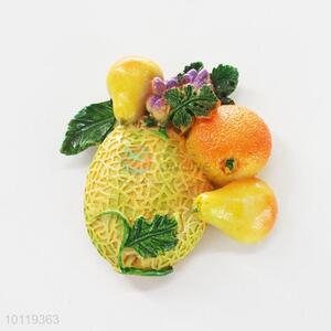 Fruit Resin Fridge Magnet/Home Decoration Fridge Magnet Sticker