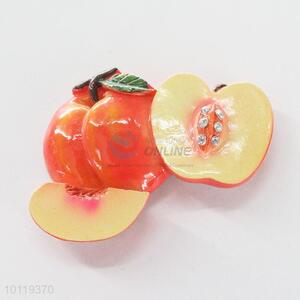 Peach Shaped Fridge Magnet/Home Decoration Fridge Magnet Sticker