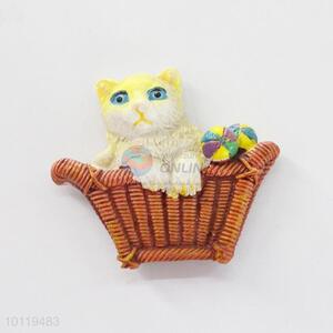 Baby Cat Resin Fridge Magnet/Home Decoration Fridge Magnet Sticker