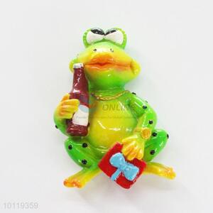 Frog Shaped Resin Fridge Magnet/Home Decoration Fridge Magnet Sticker