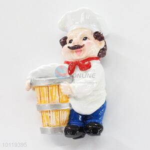 Chef Resin Fridge Magnet/Home Decoration Fridge Magnet Sticker